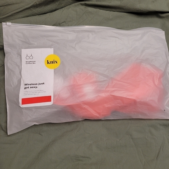 Knix NEW wingwoman contour bra size 1 Poppy red - Picture 4 of 14